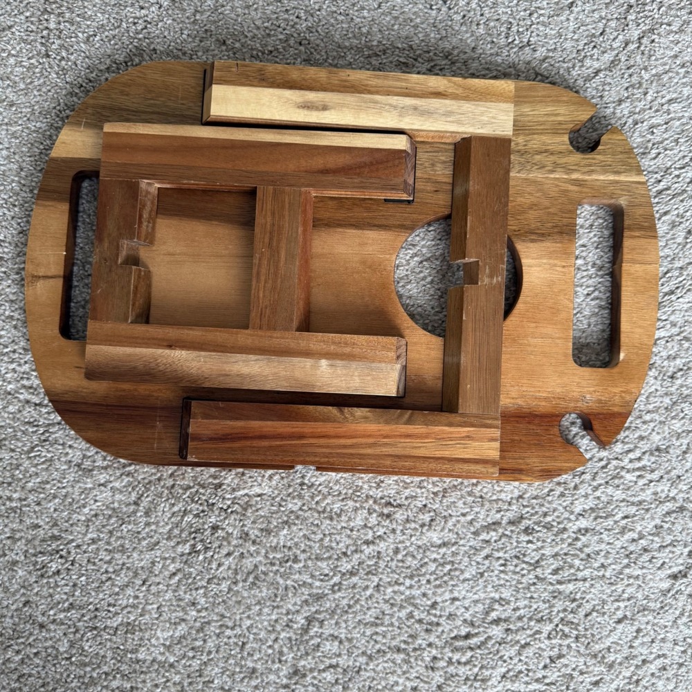 Crofton Wooden Entertainment‎ Party Tray - Picture 7 of 11